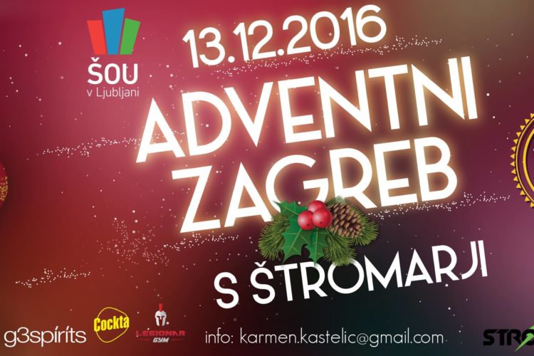 Adventni Zagreb s ŠOU v Ljubljani