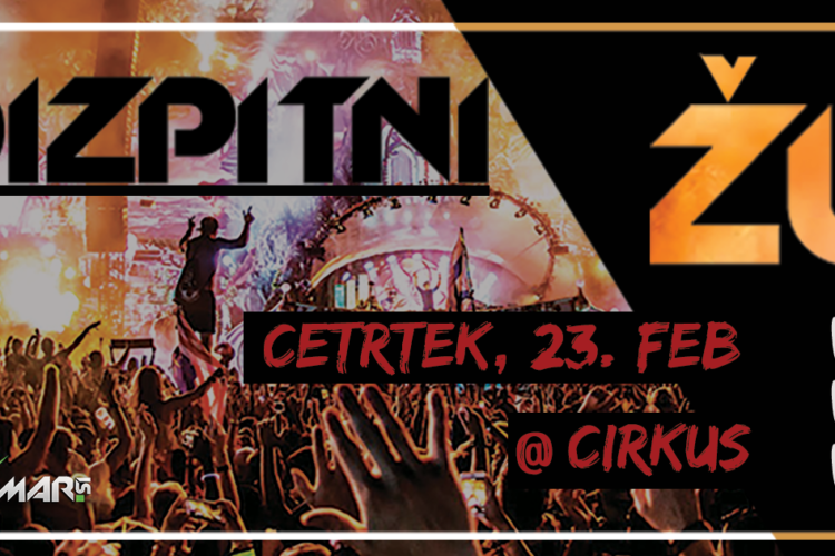 Poizpitni žur FE & FKKT & FVV ❋ 23.2. ❋ @Cirkus