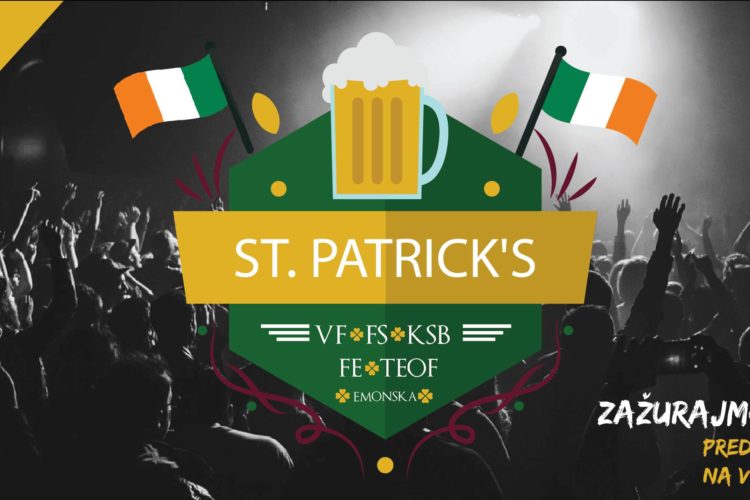 Saint Patrick’s day party | VF FS FE TEOF KŠB ✽ 16.Marec ✽
